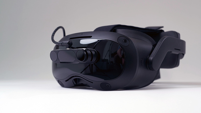 Leap Motion Controller 2 mounted on a HTC Vive Focus 3